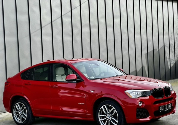 BMW X4 cena 99700 przebieg: 88000, rok produkcji 2015 z Oleszyce małe 781